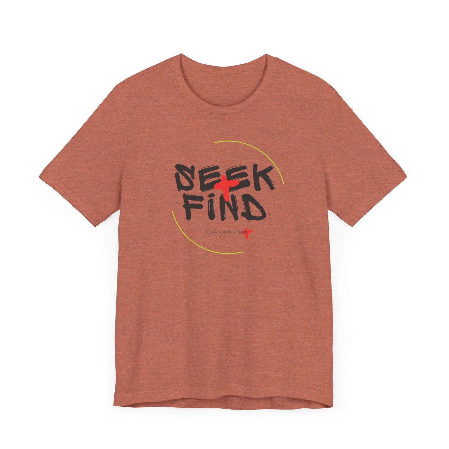 Seek + Find Short Sleeve Jersey Tee Dark Logo