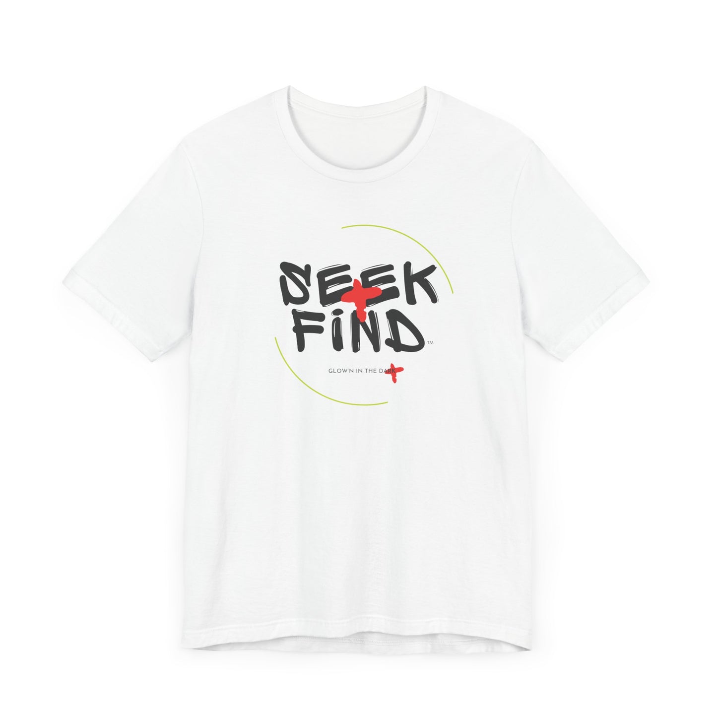 Seek + Find Short Sleeve Jersey Tee Dark Logo