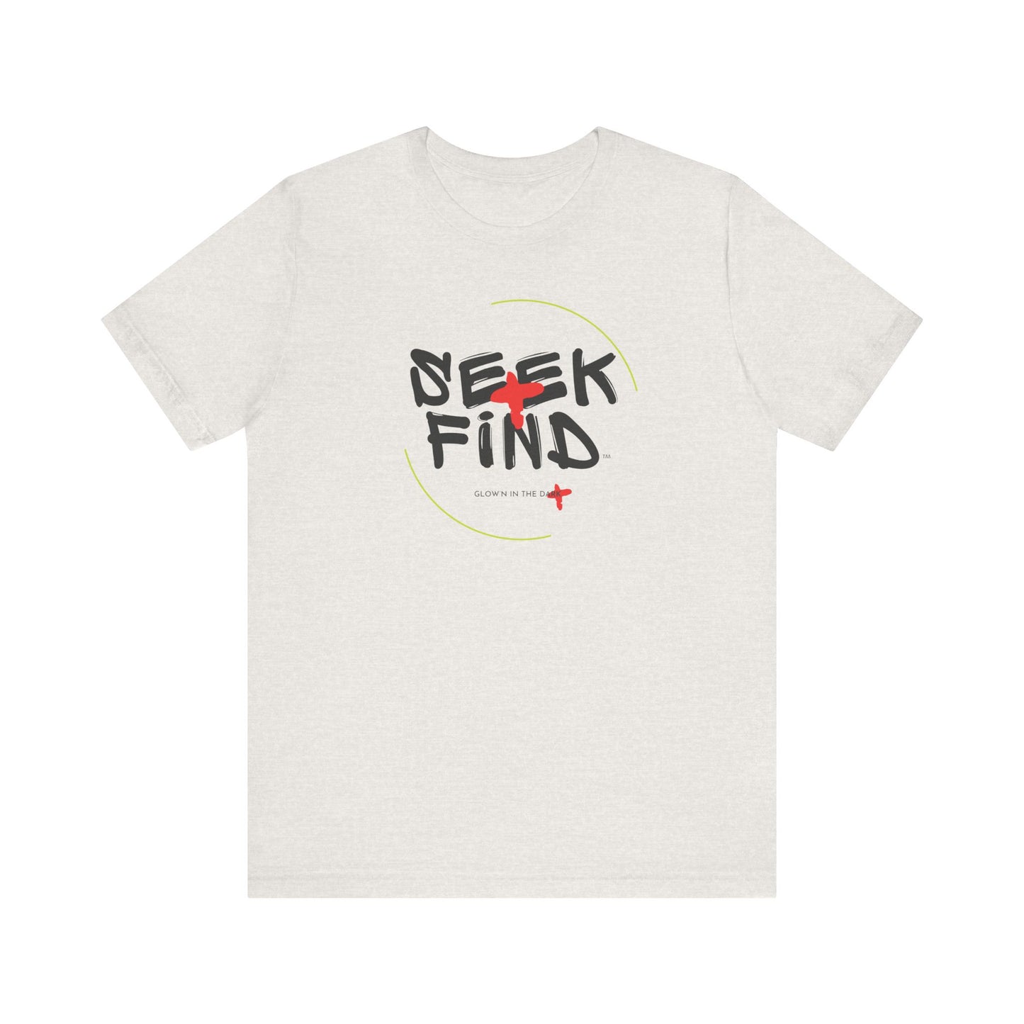 Seek + Find Short Sleeve Jersey Tee Dark Logo