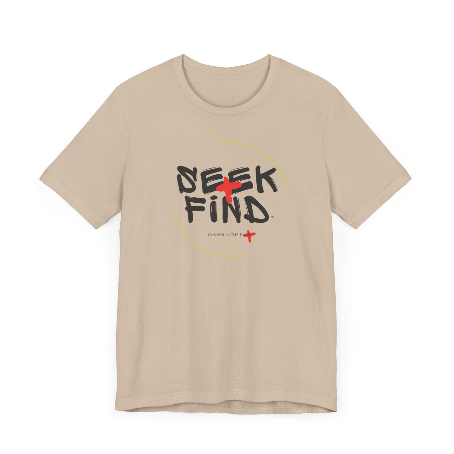 Seek + Find Short Sleeve Jersey Tee Dark Logo