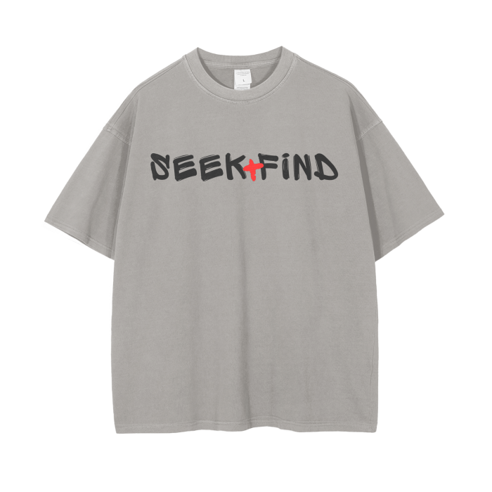 SEEK+FIND,Men,Women,T-Shirt