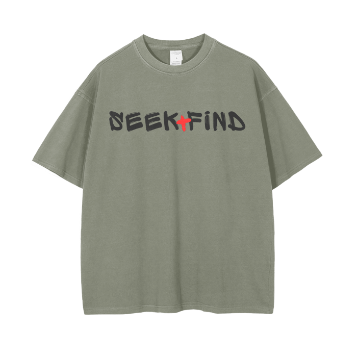 SEEK+FIND,Men,Women,T-Shirt
