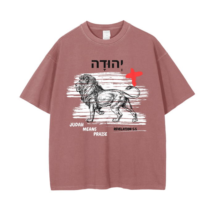 MEN,WOMEN,JUDAH,LION,PRAISE,T-SHIRT