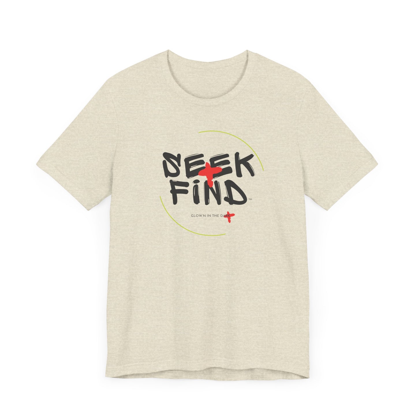 Seek + Find Short Sleeve Jersey Tee Dark Logo