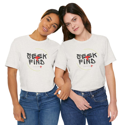 Seek + Find Short Sleeve Jersey Tee Dark Logo