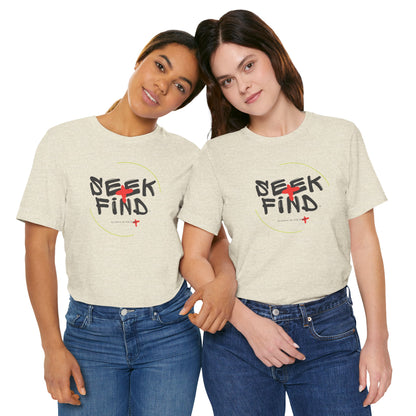 Seek + Find Short Sleeve Jersey Tee Dark Logo