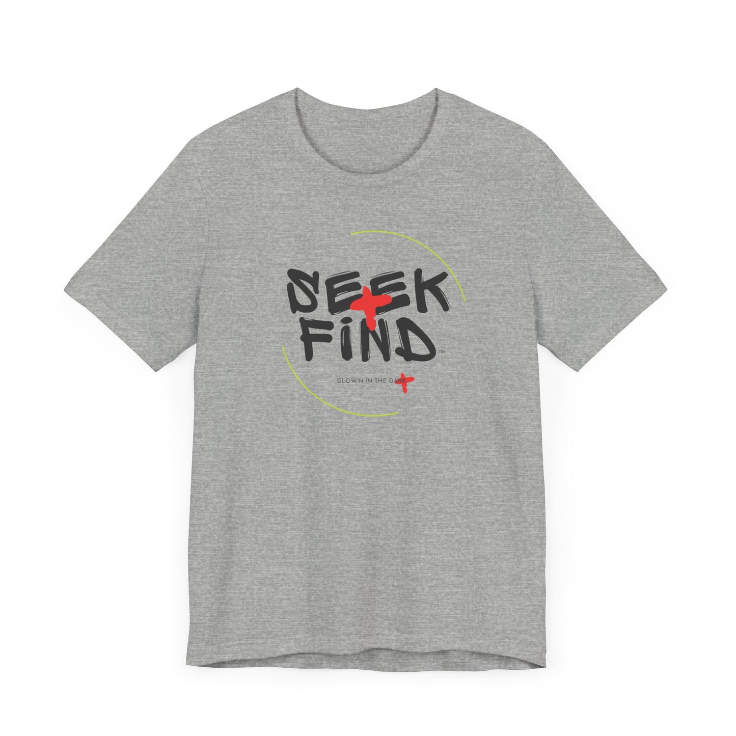 Seek + Find Short Sleeve Jersey Tee Dark Logo