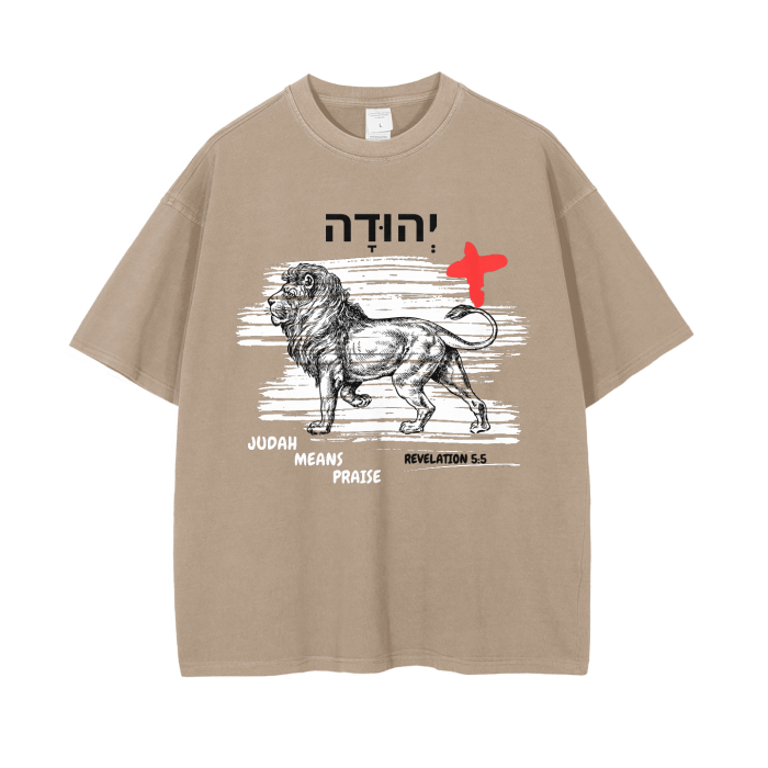 MEN,WOMEN,JUDAH,LION,PRAISE,T-SHIRT