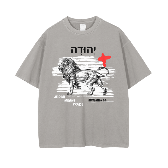 MEN,WOMEN,JUDAH,LION,PRAISE,T-SHIRT